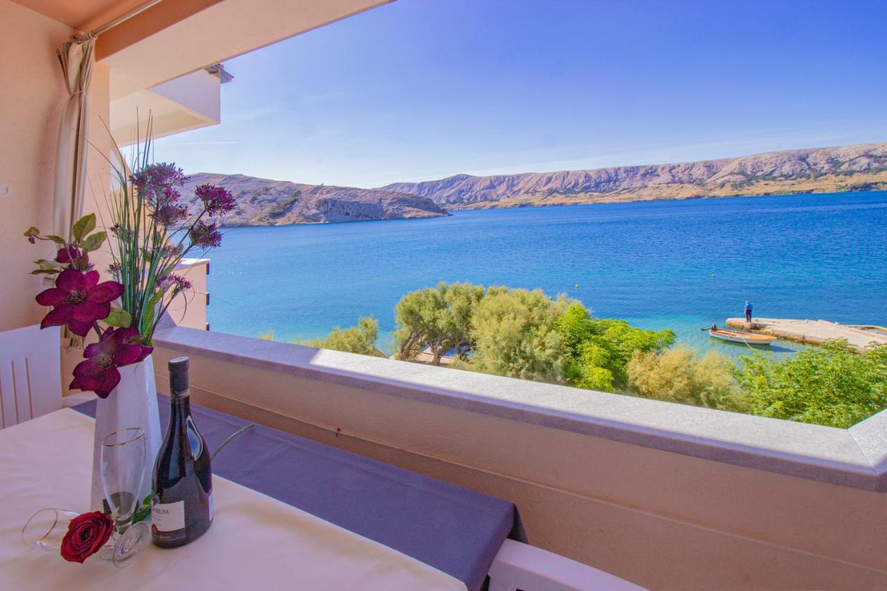 Galapagus Privat Beach & Boat Dock Apartment Metajna Exterior foto