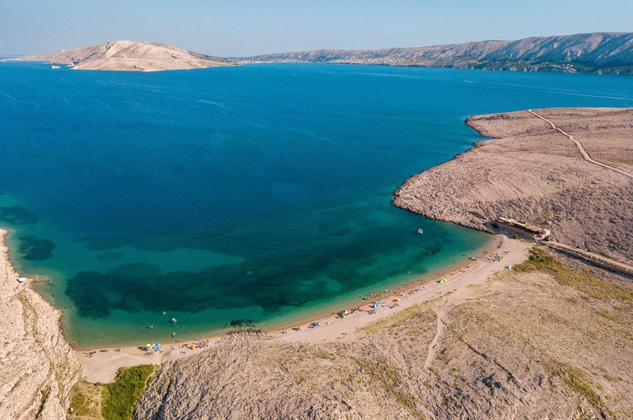 Galapagus Privat Beach & Boat Dock Apartment Metajna Exterior foto